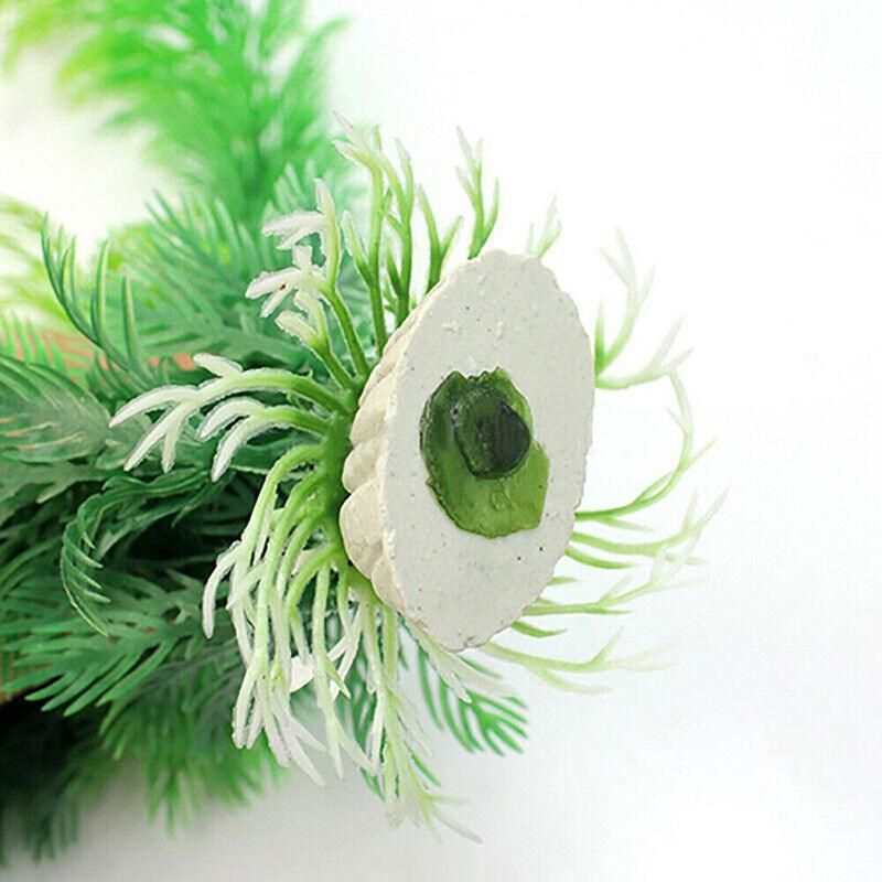 30cm Artificial Aquarium Plant – Lifelike Green Foliage for Fish Tanks