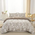 Dreamfields Canvas Fleur Quilt Cover Set – King Single, 2-Piece