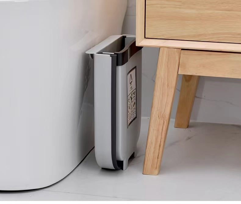 2-Pack 9L Foldable Cabinet-Door Bins – Brown