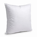 400TC Cotton European Pillowcase – Striped White