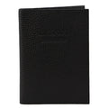 Pierre Cardin Slim Leather Passport Travel Wallet Holder RFID Case Cover - Black