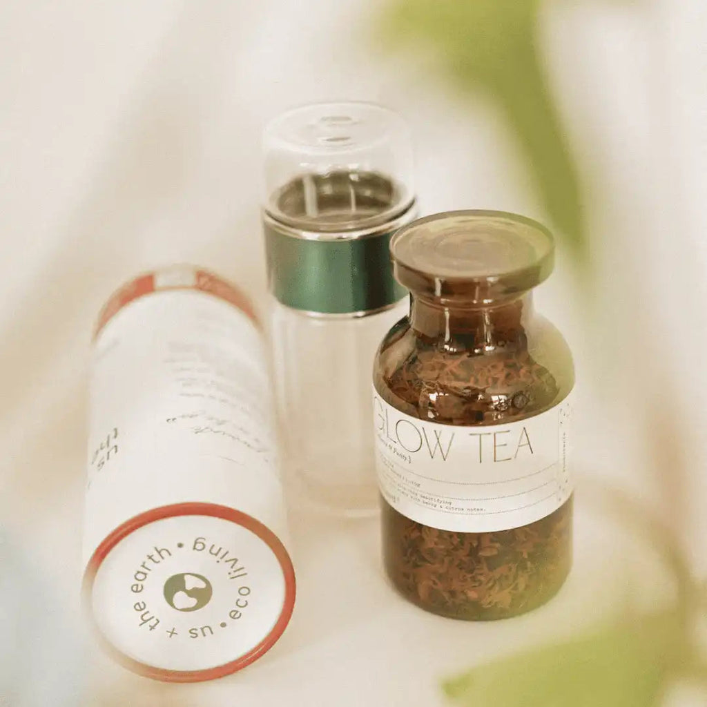 Double-Wall Glass Tea Infuser Bottle