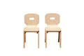 Amber chairs set of 2