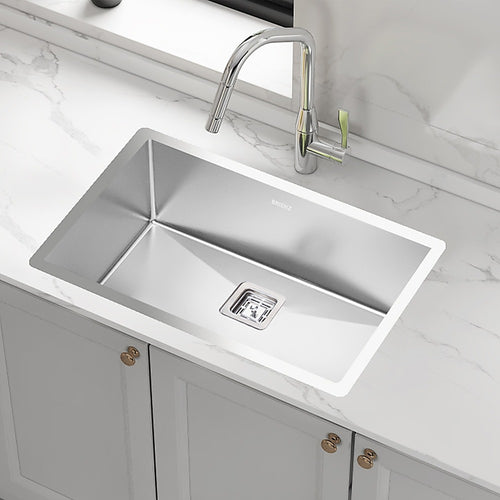 810 × 505mm Handmade Stainless-Steel Sink