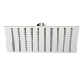 200mm Shower Head Square 304SS Polished Chrome Finish