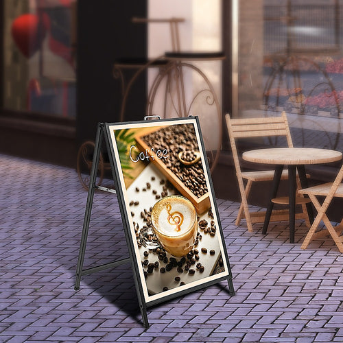 A-Frame Sidewalk Poster Sign – 60 × 90cm