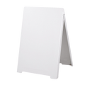Double Side Sidewalk A-frame Sign Sandwich Board holds Graphic Plastic Panels