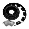 Landscape No Dig Lawn Garden Edging Kit 10m Flexible Durable Border Paver