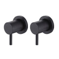 Bathroom Shower Bath Hot and Cold Mixer WATERMARK Certified in Black