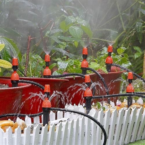 280PCS Drip Irrigation Kit 45M Garden Watering System
