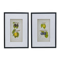 Set 2 Botanical Wall Decor 70cm