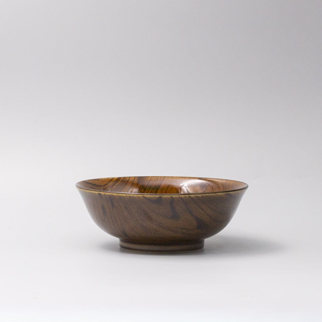 Dark Kurumi Udon Bowl – 19cm