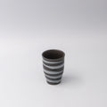 Sushi Mug 300ml Light Blue Spiral On Black Design