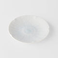Tapas Plate 13cm Ice White Glaze