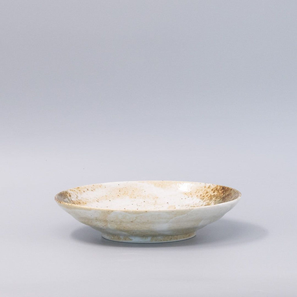 Snow Bamboo Flat-Base Pasta Bowl – 22.5cm