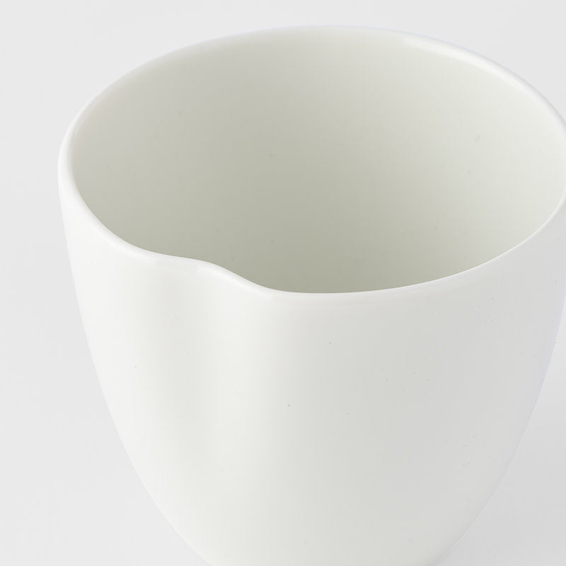 Ivory White Ceramic Tea Mug – 200ml