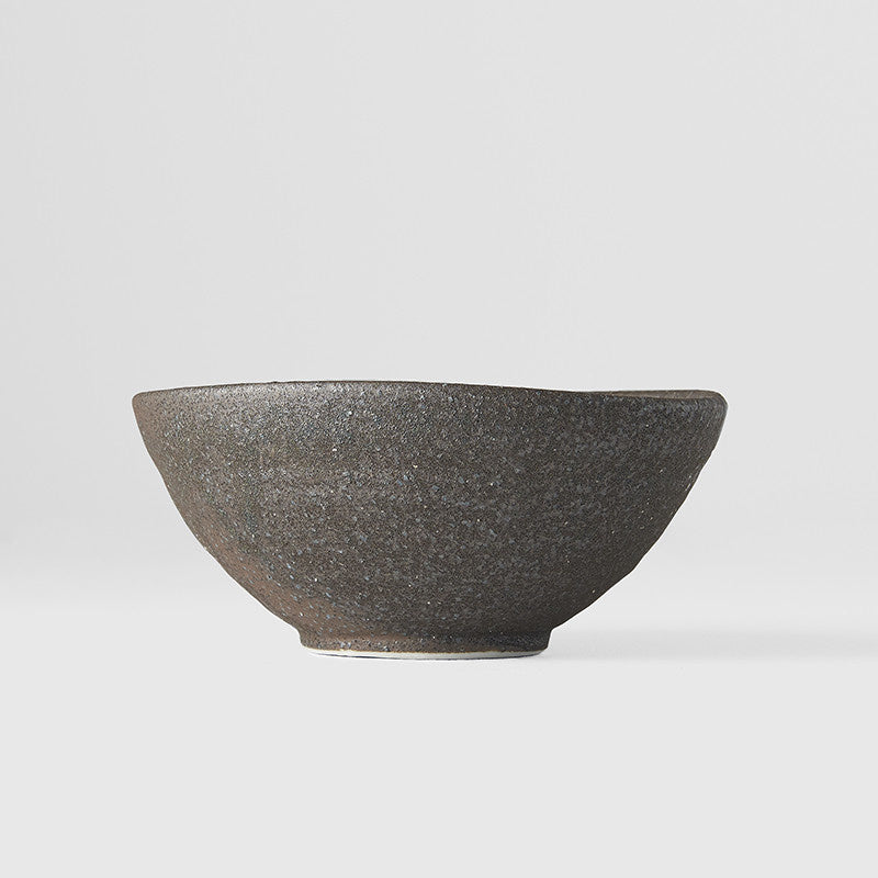 Bowl 13cm Egg Shaped Stone Glaze
