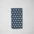 Starburst Furoshiki Gift Wrap – Dark Blue, 75 cm