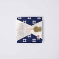 Face Towel Crosshatch Navy
