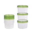 48-Pack 500ml Round Food Containers