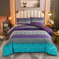 Boho Glow Teal Comforter Set – King, 3-Piece