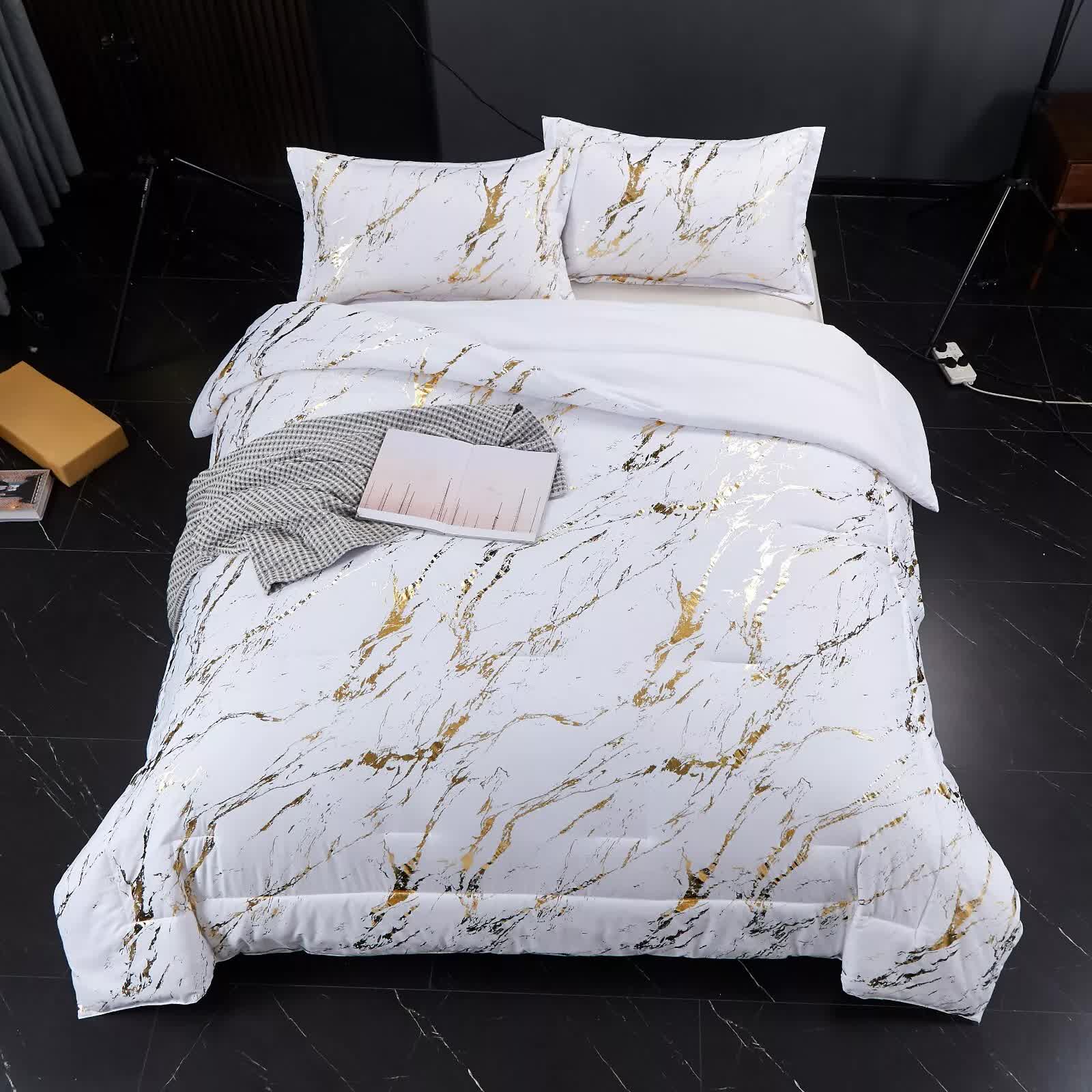 Cloud Rest Minimal Comforter Set – King, 3-Piece