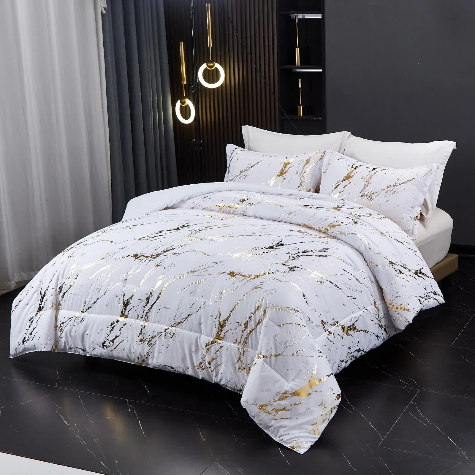 Cloud Rest Minimal Comforter Set – King, 3-Piece