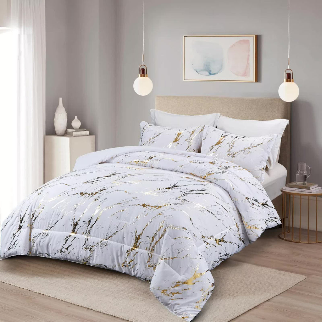 Cloud Rest Minimal Comforter Set – King, 3-Piece