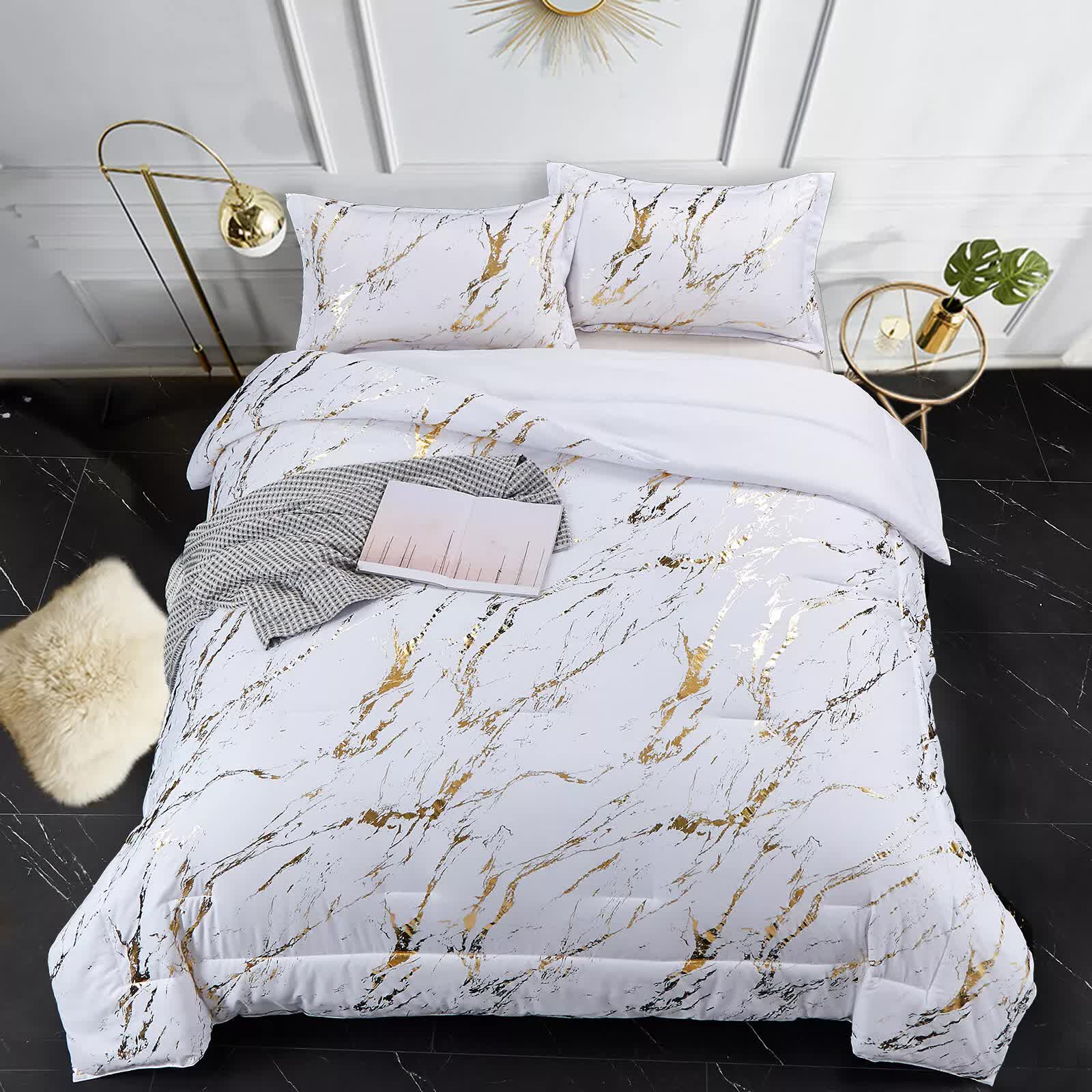 Cloud Rest Minimal Comforter Set – King, 3-Piece