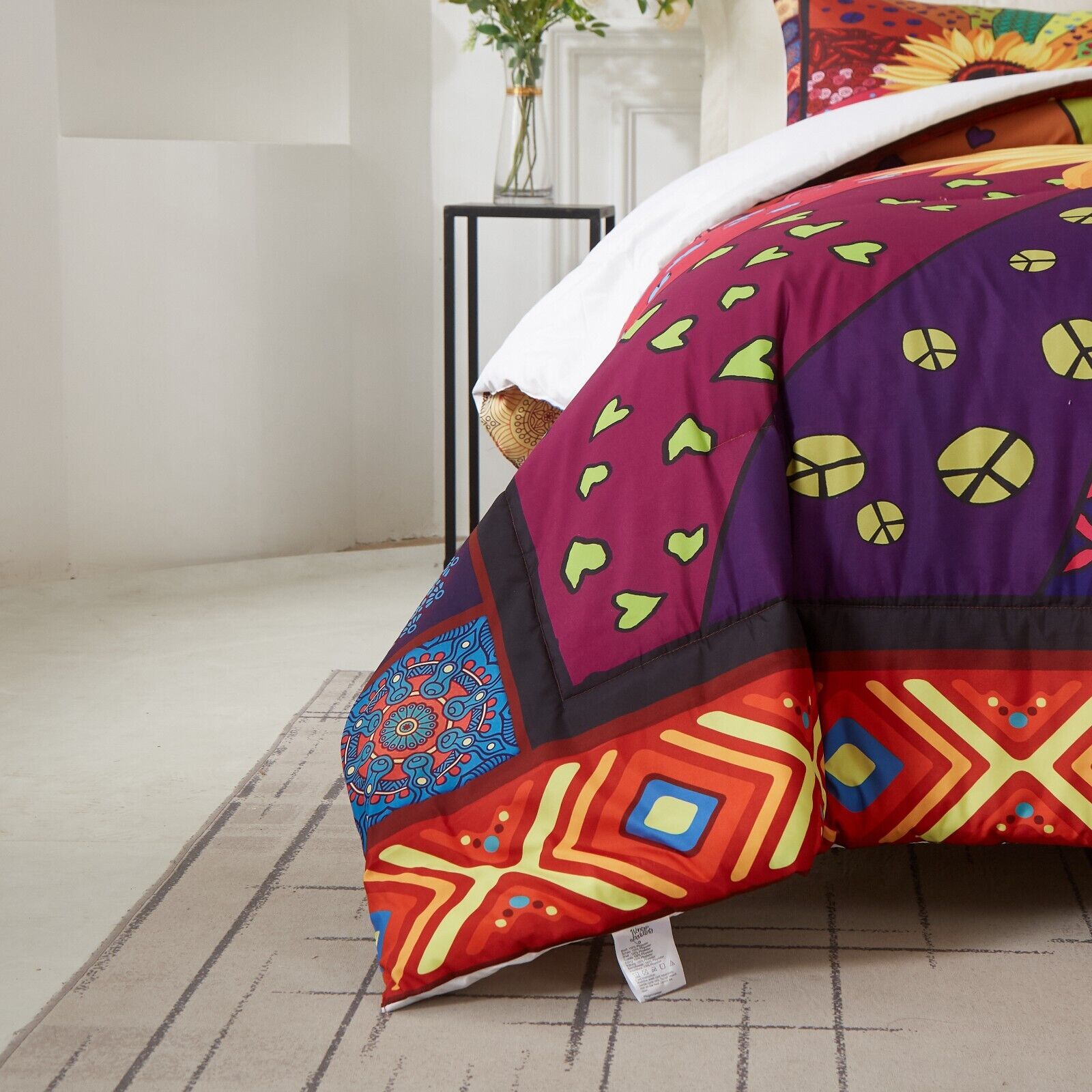 Sunflower Comforter Set – King, 3-Piece