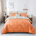 Charming Autumn Orange Comforter Set – King, 3-Piece