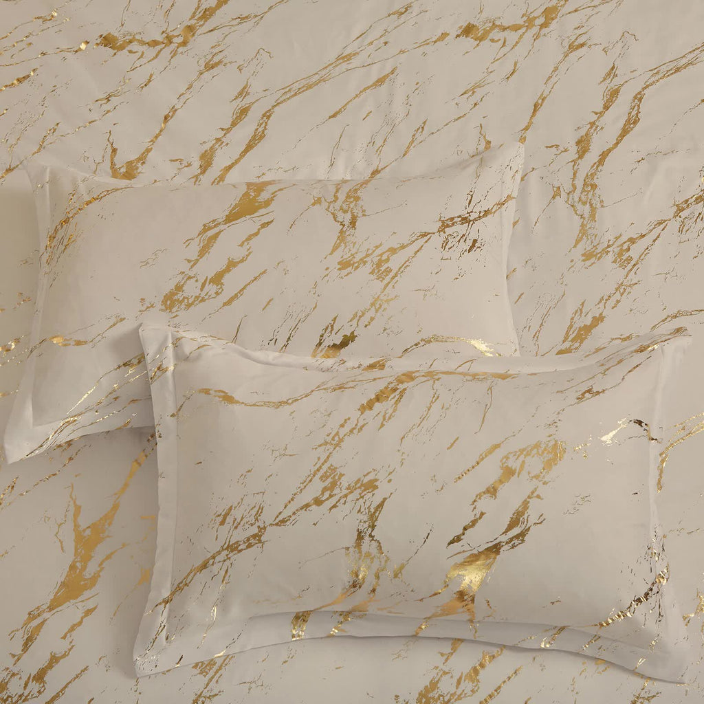 Coastal Drift Apricot Comforter Set – King, 3-Piece