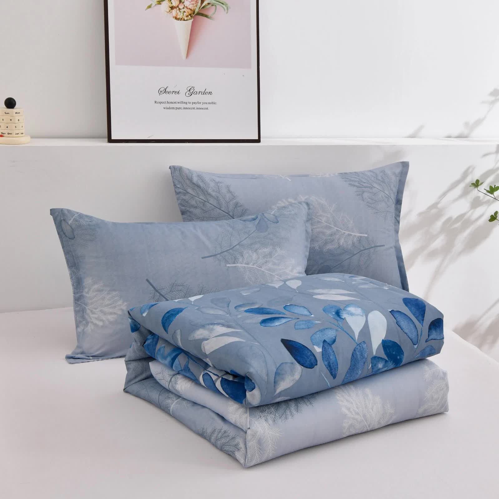 GlowUp 3-Piece Microfibre Comforter Set
