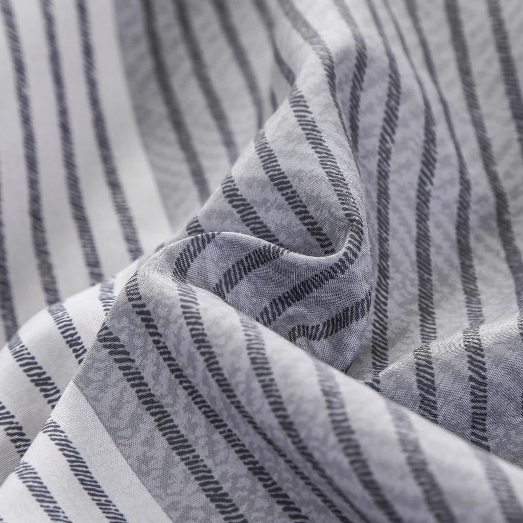Coastal Drift Striped Comforter Set – King, 3-Piece