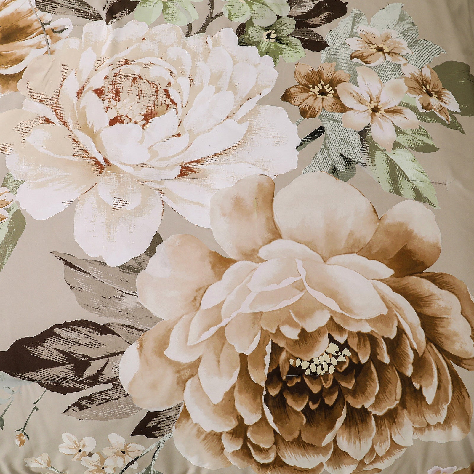 Cozy Floral Comforter Set – King, 3-Piece