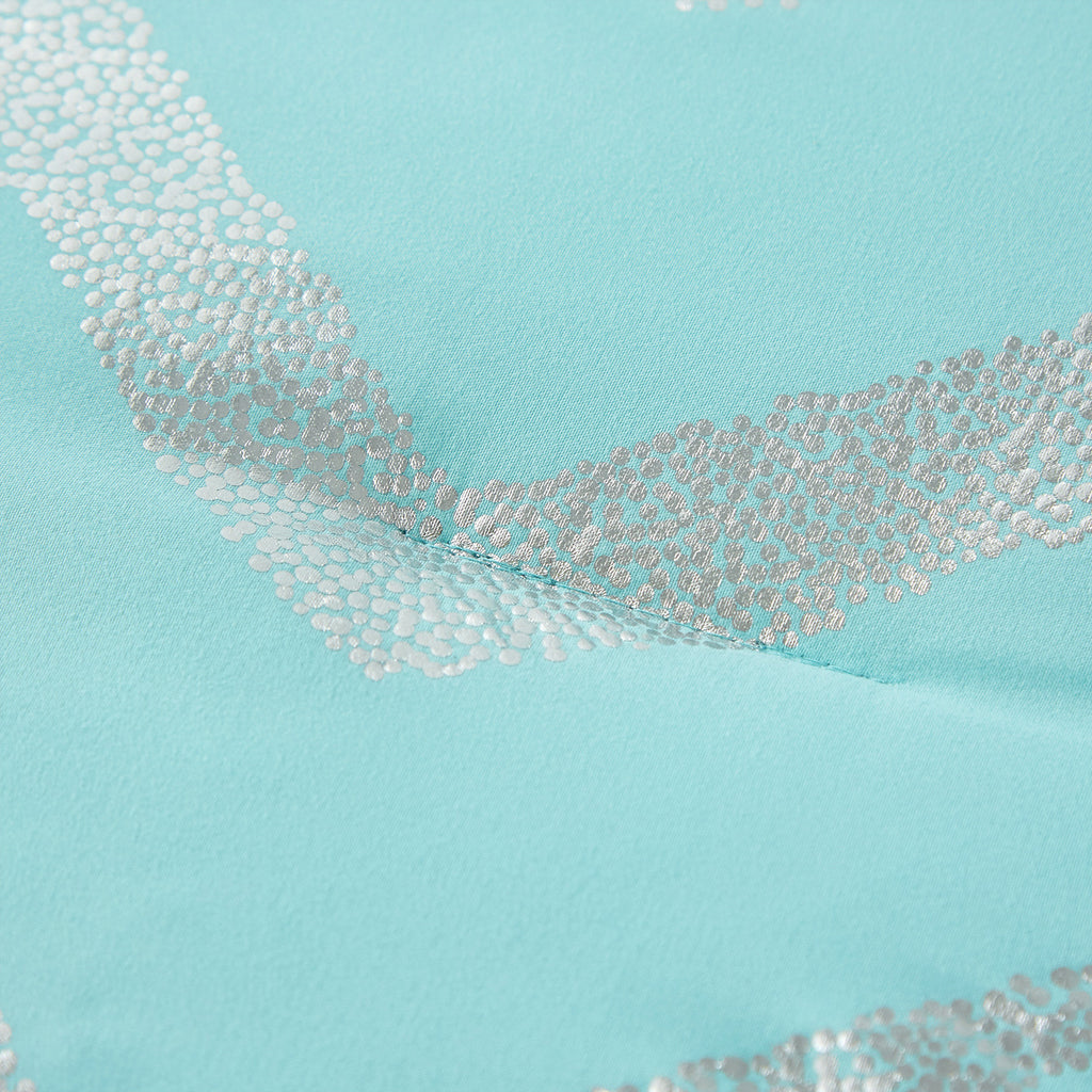 Blue Gradient Comforter Set – King, 3-Piece