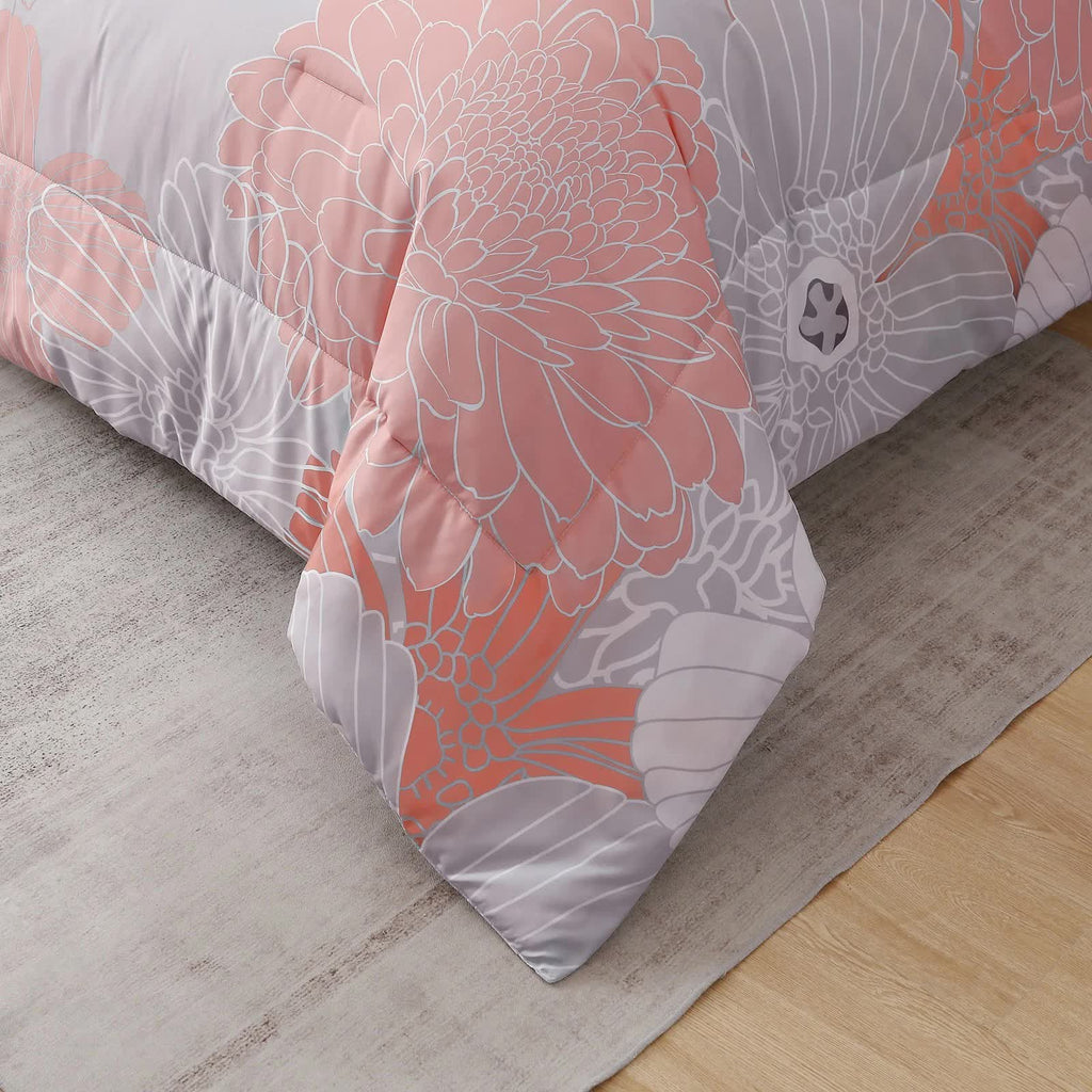 Zen Retreat Quilted Comforter Bundle – 3‑Piece Serenity Style