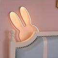 Bunny LED Wall Night Light – 40x30cm, Pink
