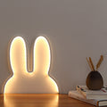 Bunny LED Wall Night Light – 40x30cm, White