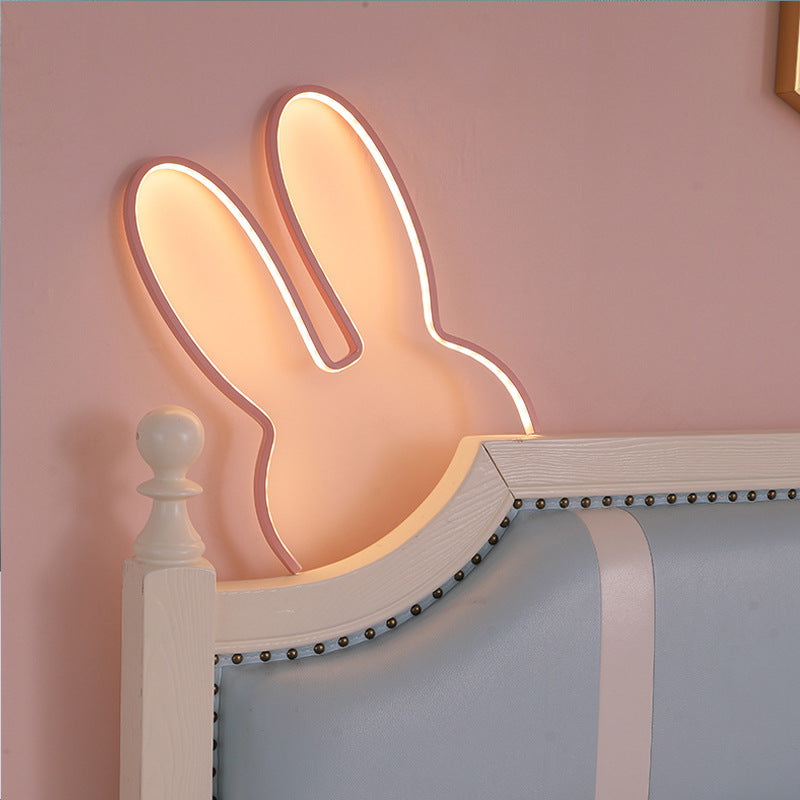 Bunny LED Wall Night Light – 40x30cm, White