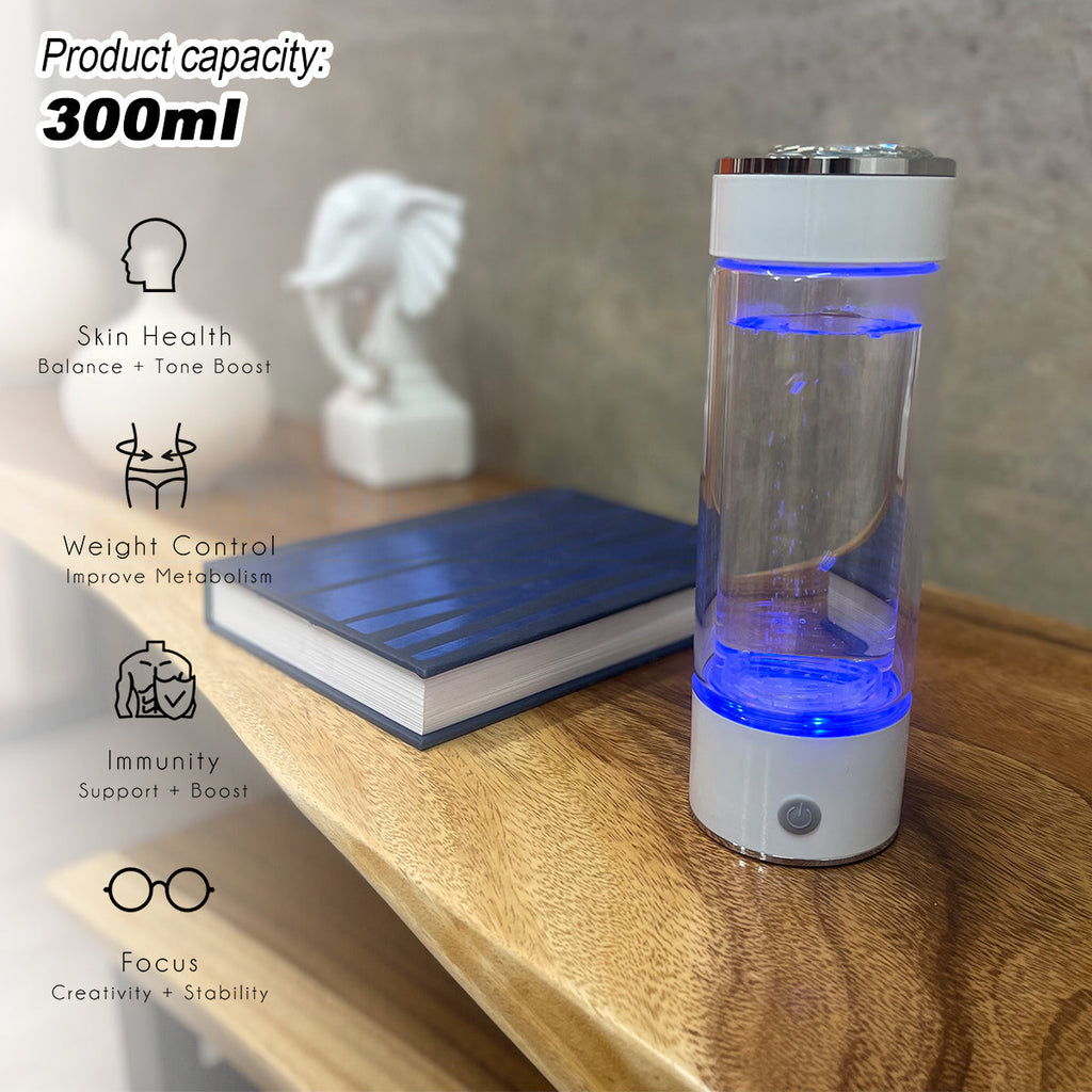 Rechargeable Hydrogen Water Bottle 300ml