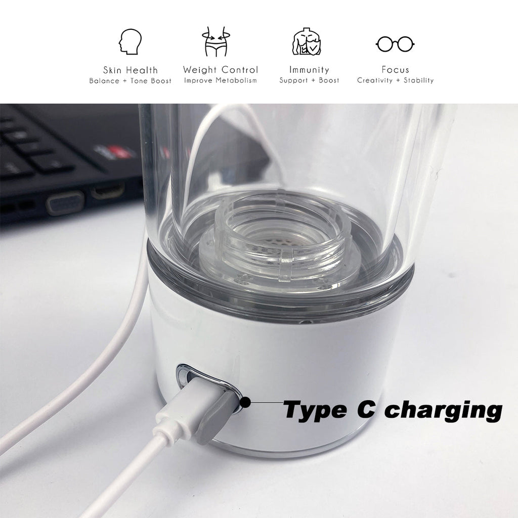 Rechargeable Hydrogen Water Bottle 300ml