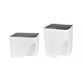 Stackable 12L + 18L Kitchen Bin Set