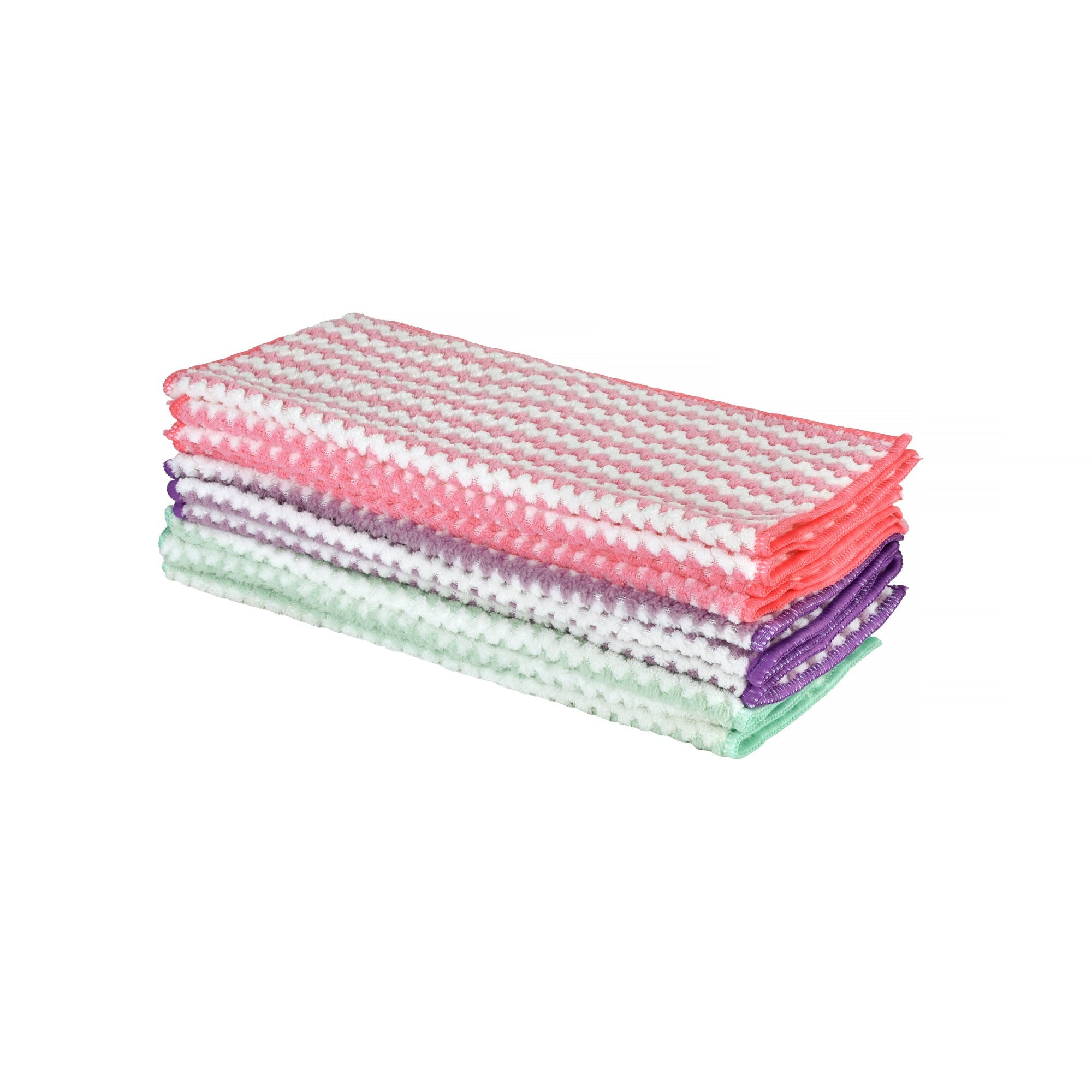 10-Pack Reusable Microfibre Cleaning Cloths – 30cm