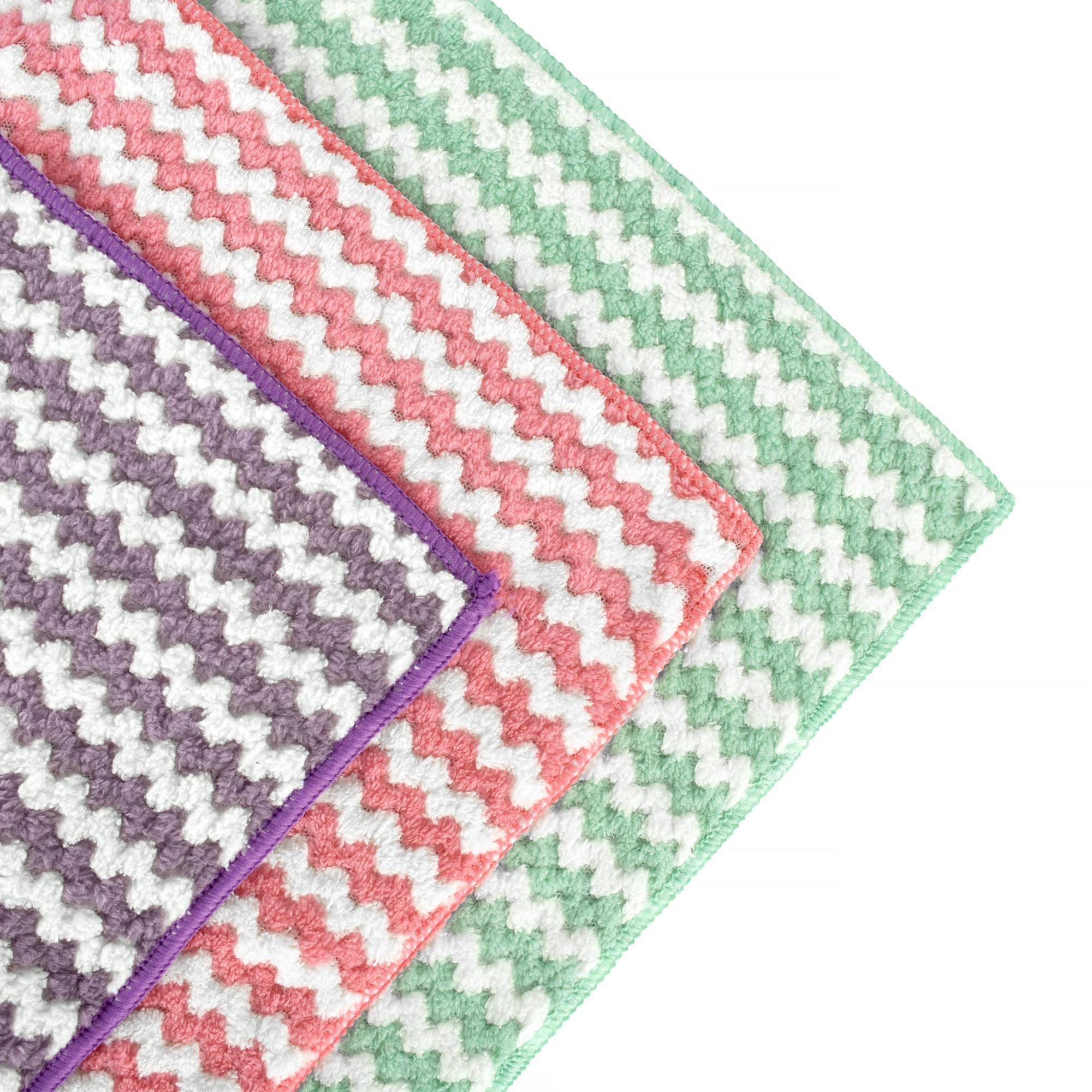 10-Pack Reusable Microfibre Cleaning Cloths – 30cm