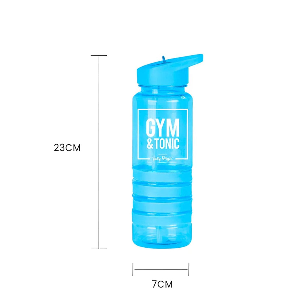 Lazy Dayz Sports Bottle with Sipper 750ml – Blue