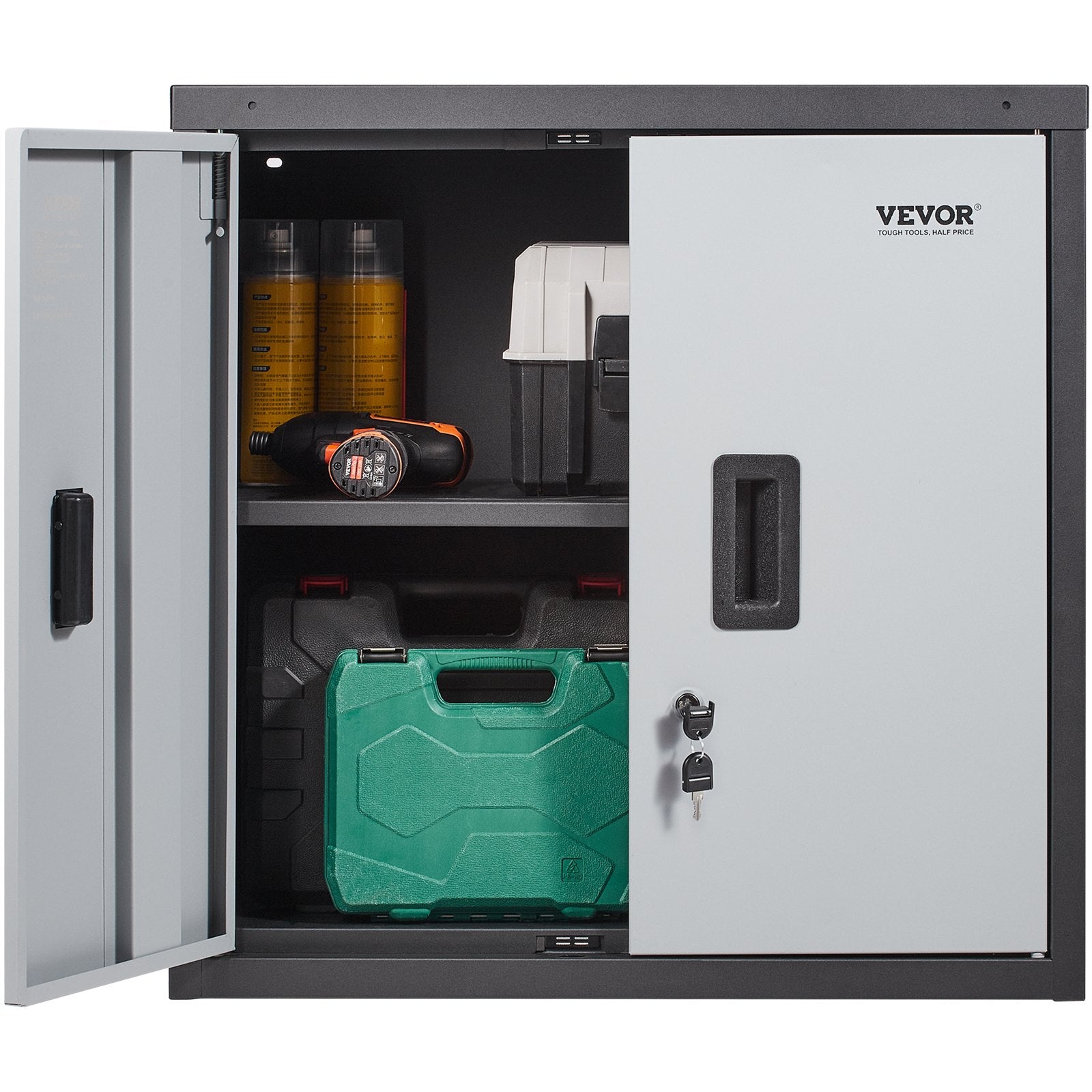 Foldable Wall Cabinet Garage Cabinet Wall Mounted 26