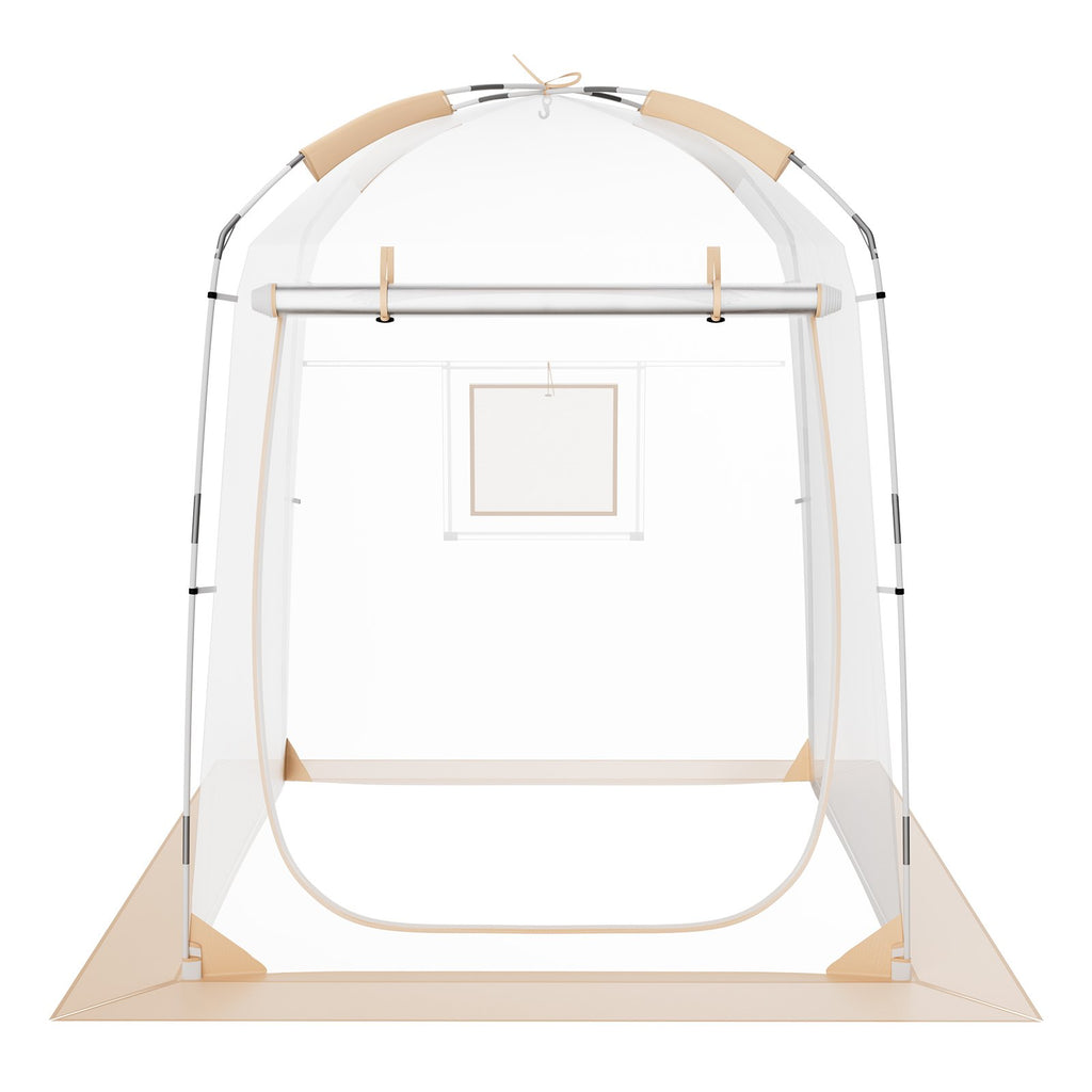 Sports Tent Instant Tent Shelter Weather Proof 1 Person Clear Bubble Tent