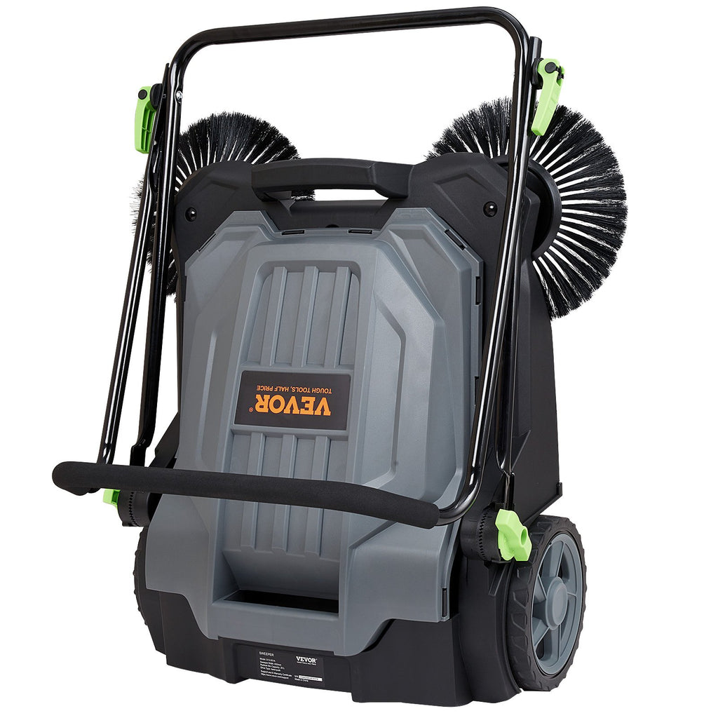VEVOR 25.6-Inch Walk-Behind Floor Sweeper