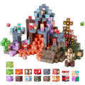 Magnetic Blocks, 150 PCS Dark Castle Set, Magnetic Building Cubes for Kids, STEM Montessori Sensory Toys for Christmas Birthday Gift, Construction Stacking Toy for 3+ Years Old Boys & Girls